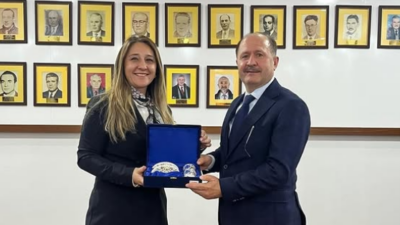 Ziyarette Baro Başkanı Av.M. İpek Yılmaz Göktürk, Adalet Bakan Yardımcısı