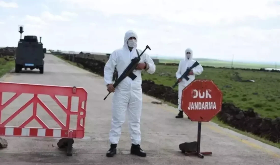 Mudurnu Karacakaya’da patlak veren virüs, ilçeyi karantinaya boğdu. 22 yerleşim