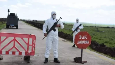 Mudurnu Karacakaya’da patlak veren virüs, ilçeyi karantinaya boğdu. 22 yerleşim