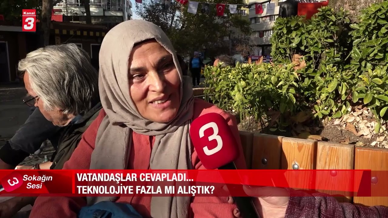 Sokağın Sesi: Teknolojiye Fazla mı Alıştık? Bu bölümde sokaktaki insanların