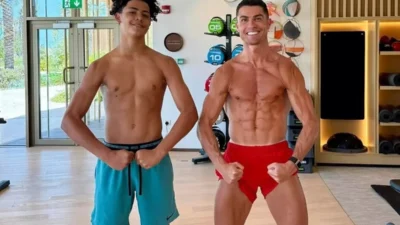Cristiano Ronaldo'nun oğlu Cristiano Ronaldo Junior, Portekiz U16 formasıyla Galler