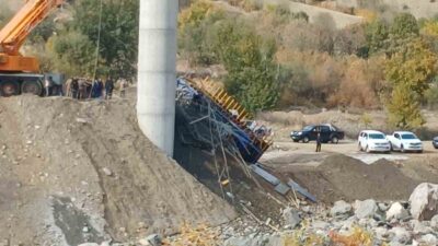 Olay, bugün öğle saatlerinde Diyarbakır Kulp ilçesinde yapımı süren bir