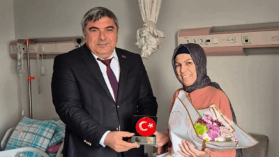 Afyonkarahisar’da 24 Kasım Öğretmenler gününü geçirdiği rahatsızlık dolayısıyla hastanede geçiren