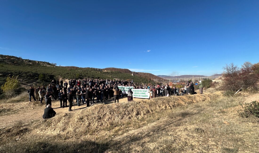 Afyonkarahisar’ın Sinanpaşa ilçesine bağlı Taşoluk beldesinde bir şirket tarafından açılmak