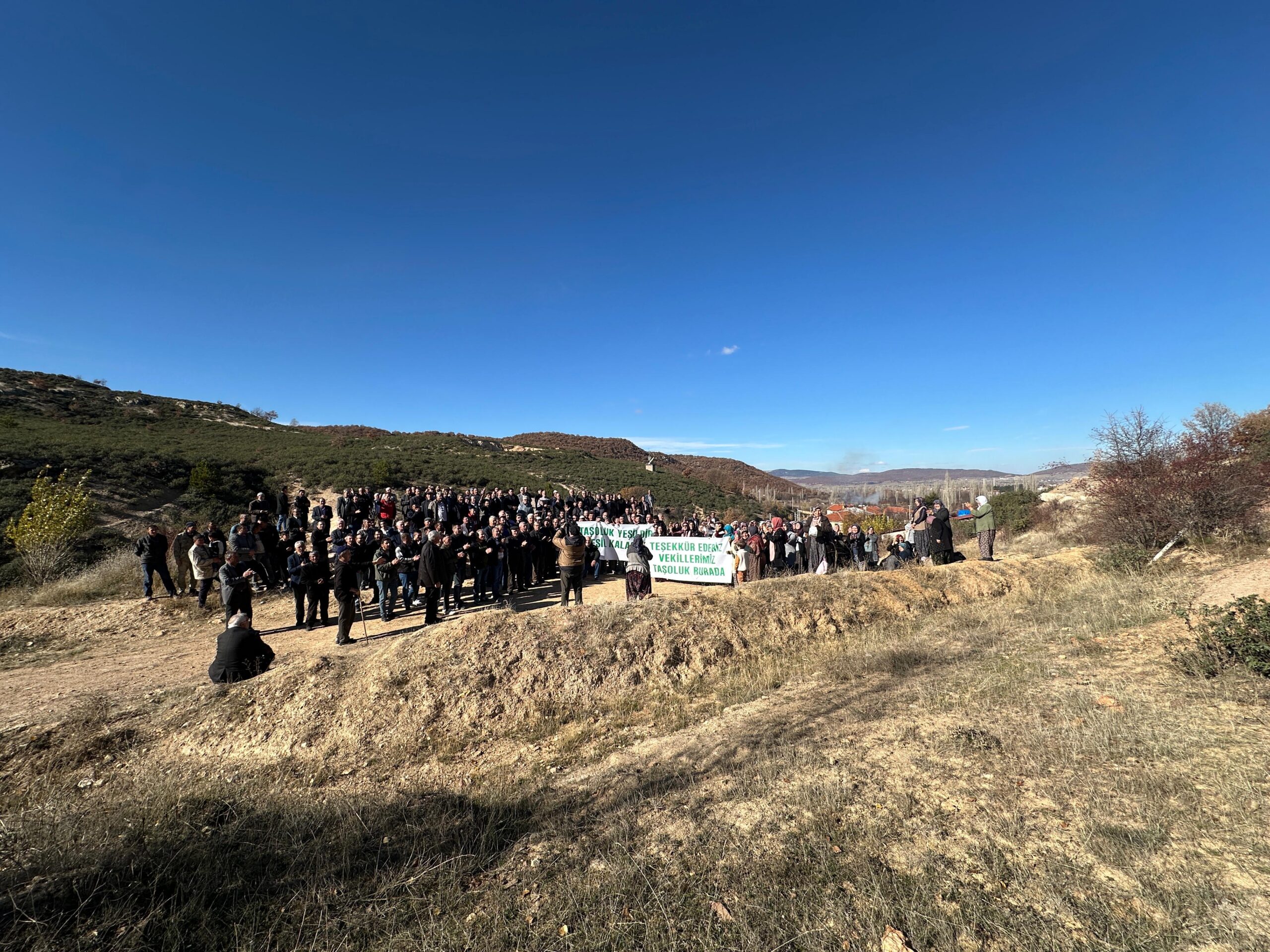 Afyonkarahisar’ın Sinanpaşa ilçesine bağlı Taşoluk beldesinde bir şirket tarafından açılmak