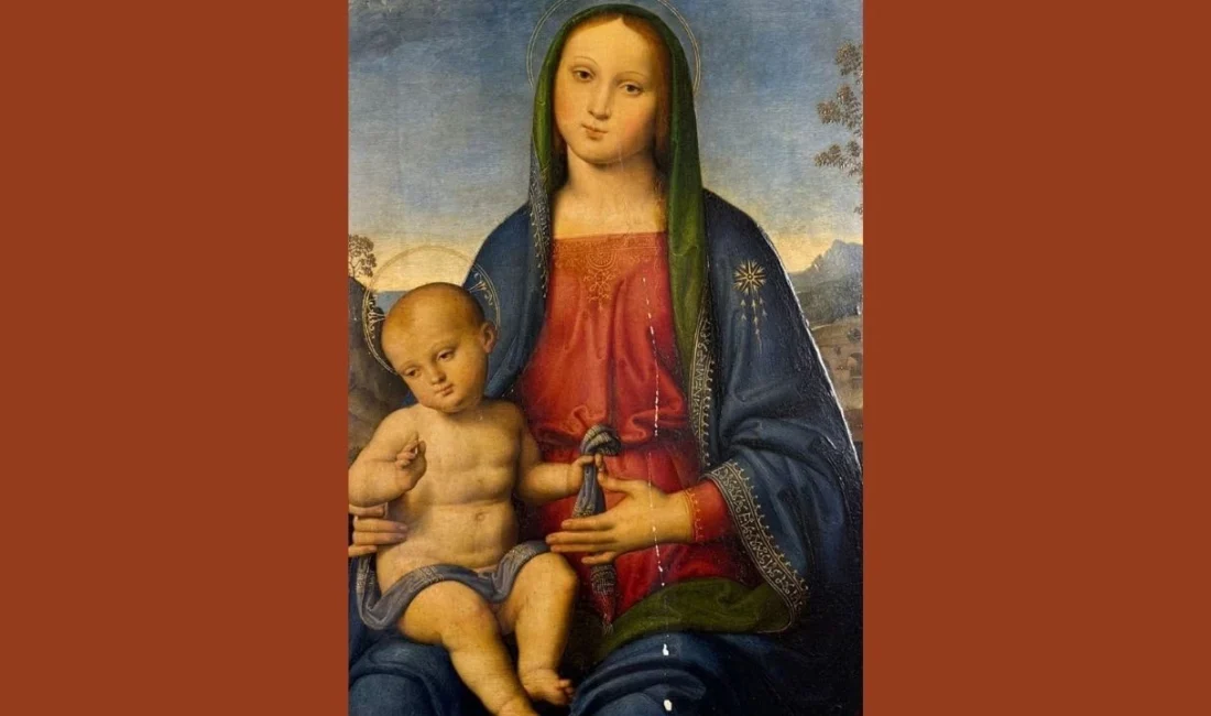 İngiltere’de bir garajda yıllarca saklı kalan Pietro Vannucci’ye ait olduğu