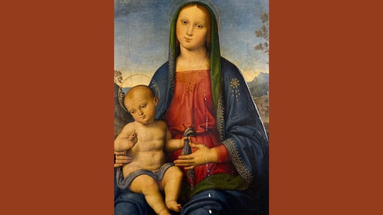 İngiltere’de bir garajda yıllarca saklı kalan Pietro Vannucci’ye ait olduğu