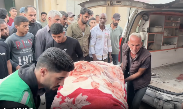 İsrail ordusunun ateşkesi ihlal ederek Gazze Şeridi’nin farklı bölgelerinde gerçekleştirdiği