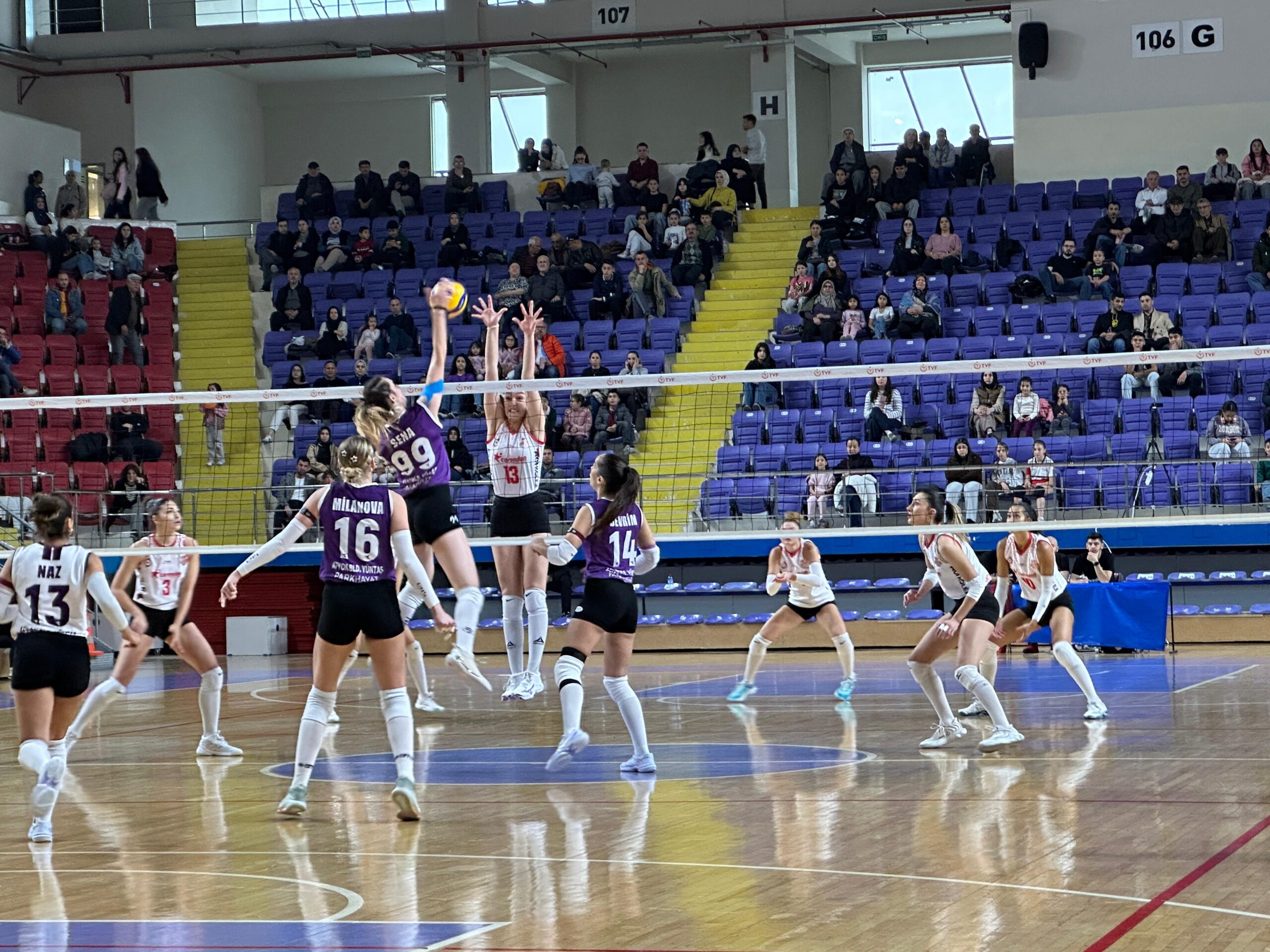 TVF Arabica Coffee House Kadınlar Voleybol 1. Ligi’nde mücadele eden