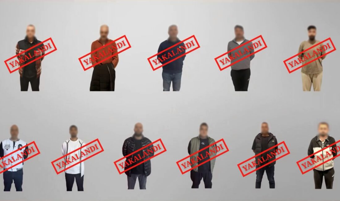 İÇİŞLERİ Bakanı Ali Yerlikaya, 9’u kırmızı bültenle, 2’si ise ulusal