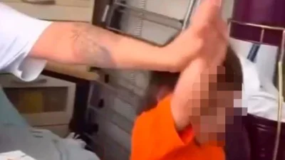 Sosyal medyada yayılan videoda annenin küçük kızına kötü muamele ettiği