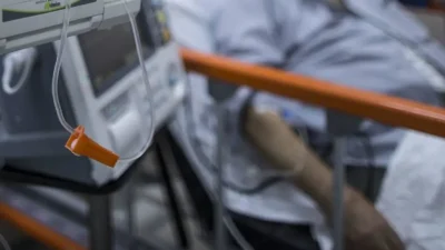 Almanya’nın Köln kentinde bir hastanede alkol bağımlılığı tedavisi gören 32