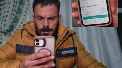 Banka hesabına giriş yaptığında bakiyesinde 55 milyon lira gören Adem