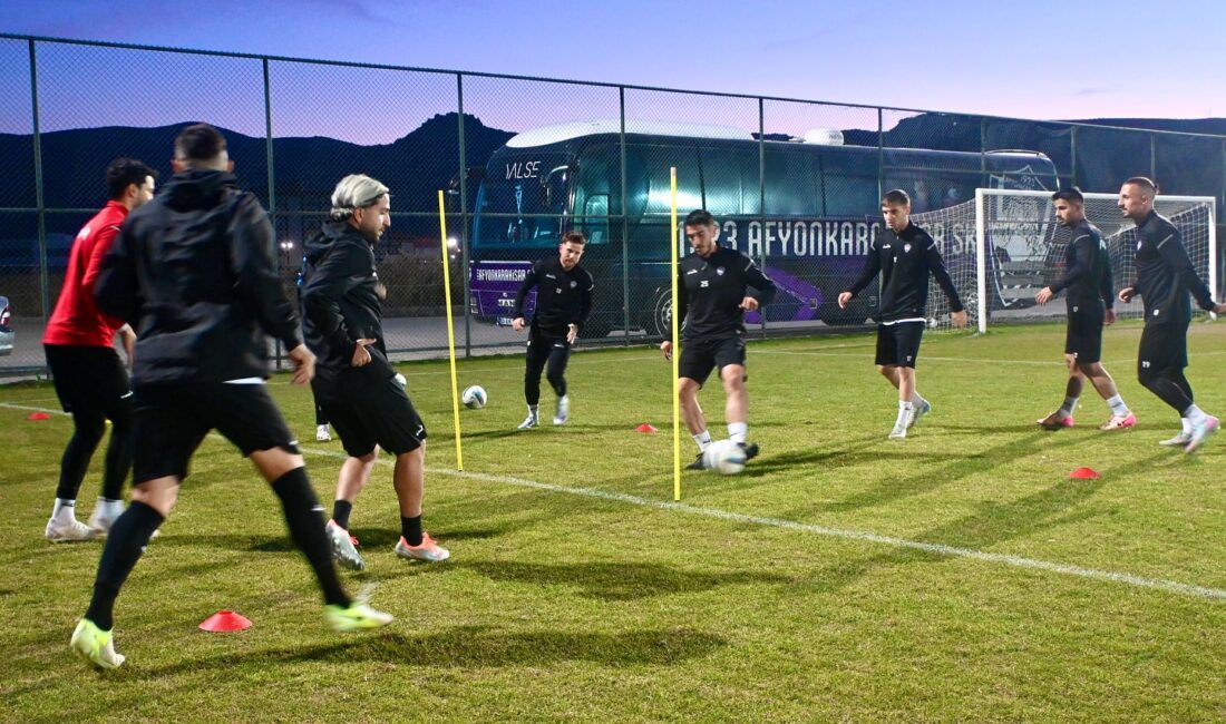 Afyonkarahisar’ı BAL’da temsil eden 1923 Afyonkarahisarspor, hafta sonu oynayacağı Yatağanspor