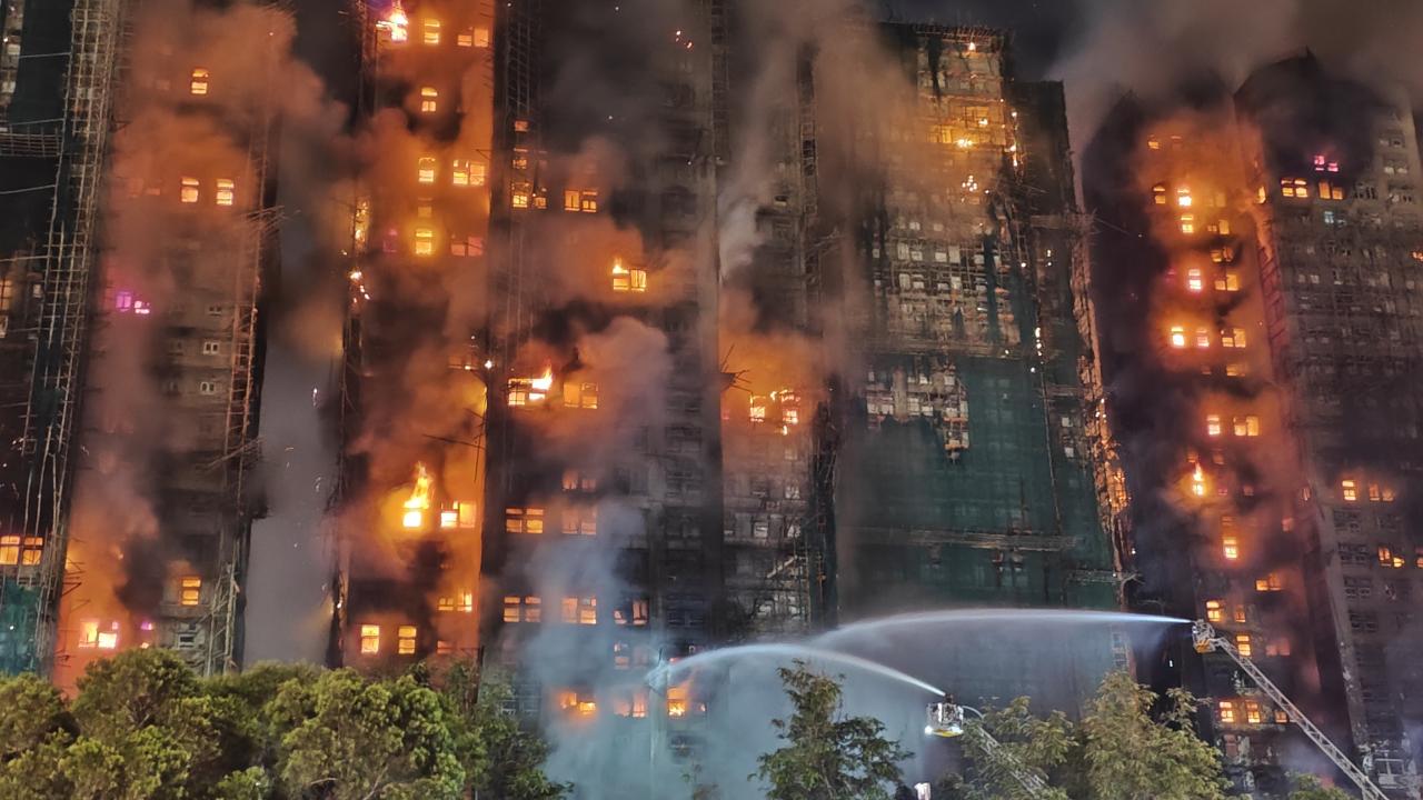 Çin'in Hong Kong Özel İdari Bölgesi'nin Tai Po bölgesinde bulunan