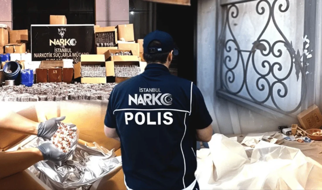 İstanbul’da jandarma ekiplerince düzenlenen operasyonlarda 150 bin sentetik uyuşturucu hap,