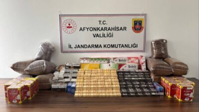 Edinilen bilgilere göre, aldığı bir ihbarı değerlendiren jandarma ekipleri Bolvadin