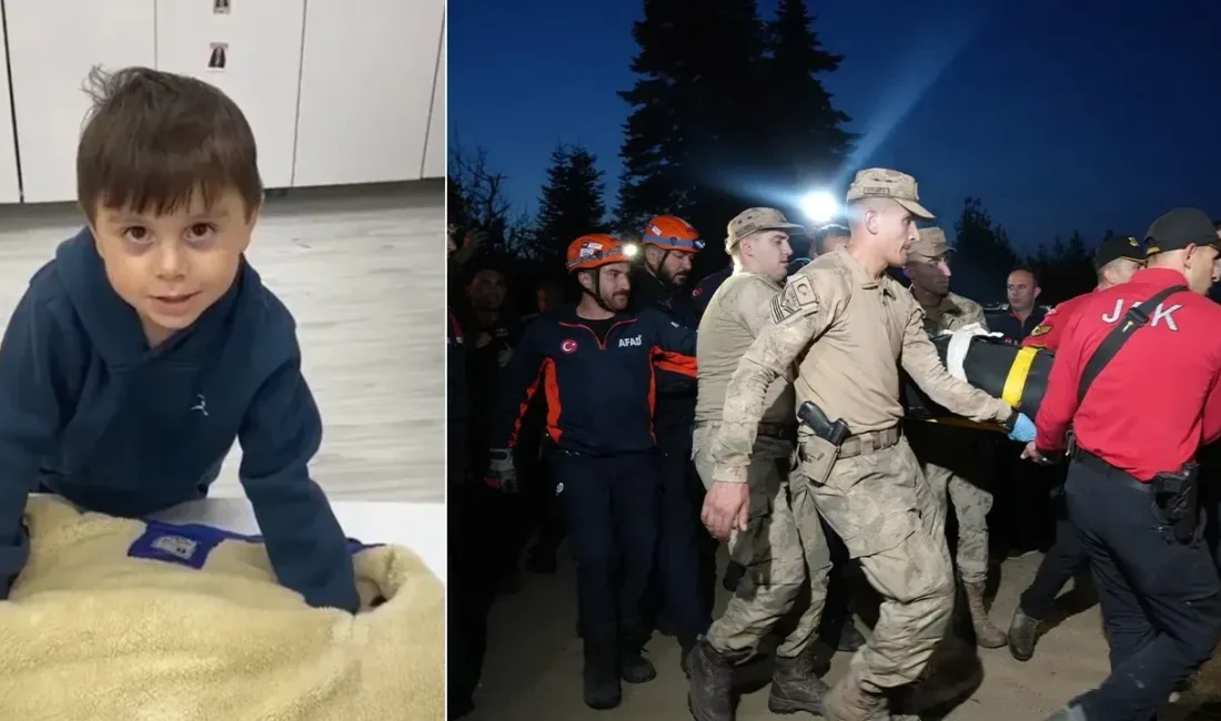 Kastamonu’nun Bozkurt ilçesinde annesiyle birlikte kaybolan 5 yaşındaki Osman Helvacı’nın