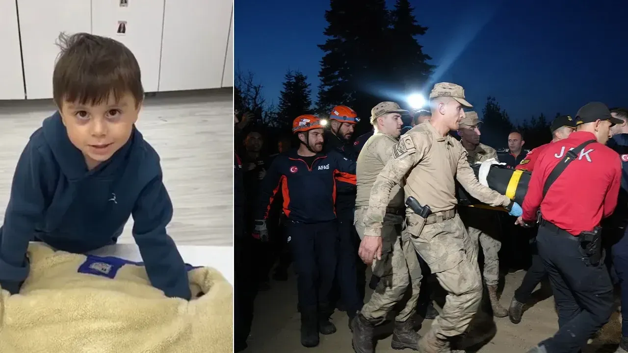 Kastamonu’nun Bozkurt ilçesinde annesiyle birlikte kaybolan 5 yaşındaki Osman Helvacı’nın