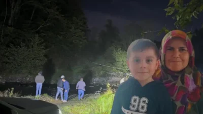 Kastamonu’da sekiz gün önce kaybolan anne ile oğlunu bulmak için