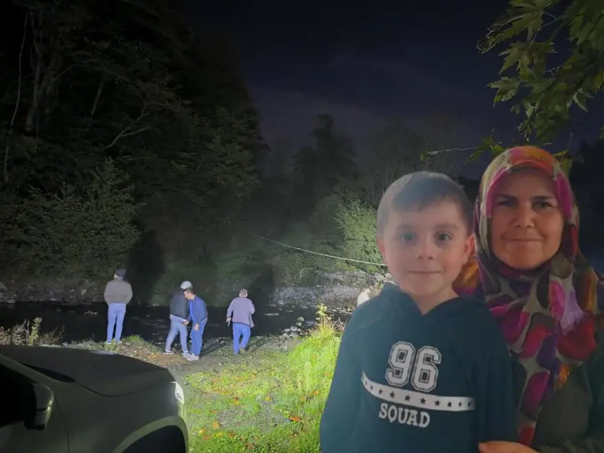 Kastamonu’da sekiz gün önce kaybolan anne ile oğlunu bulmak için