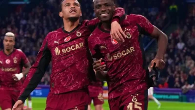 UEFA Şampiyonlar Ligi’nin 4. haftasında Galatasaray, deplasmanda Ajax’ı 3-0 yenerek