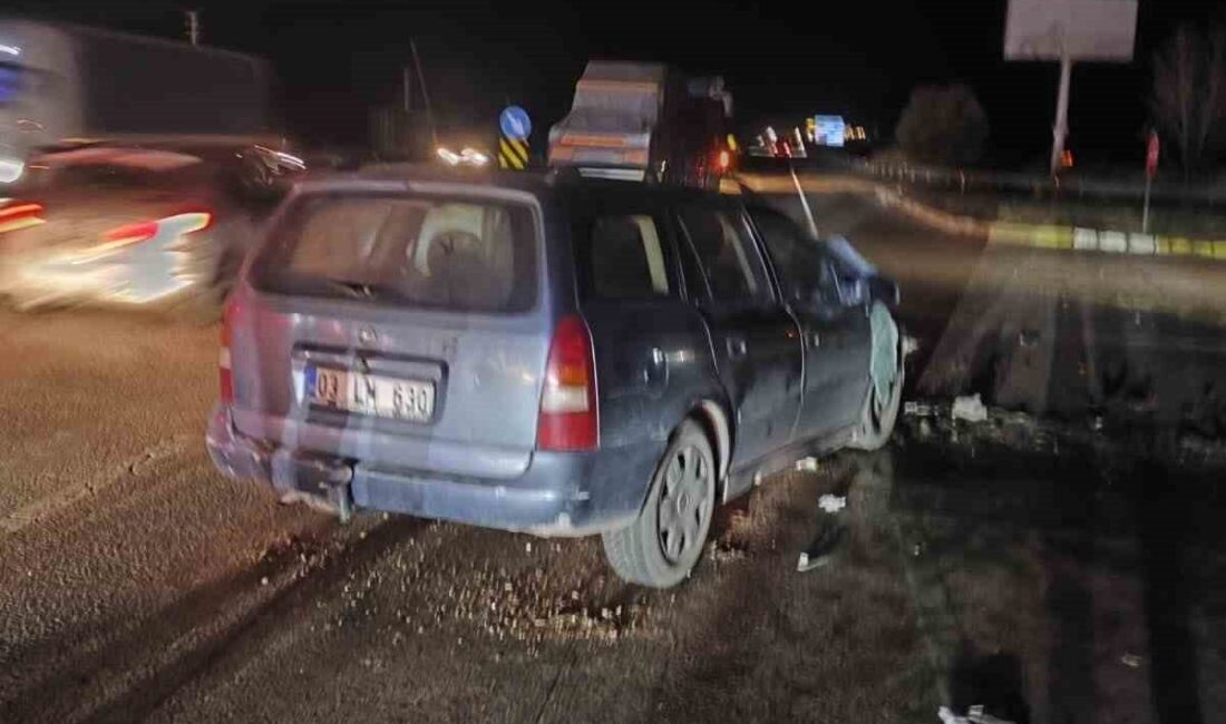 Kaza, Taşoluk beldesi girişinde meydana geldi. Edinilen bilgilere göre, M.C.