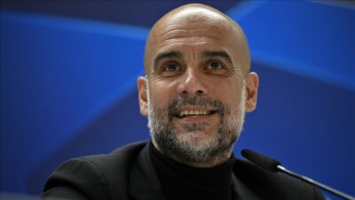 Manchester City teknik direktörü Pep Guardiola, İsrail’in Filistin’deki saldırılarına tepki