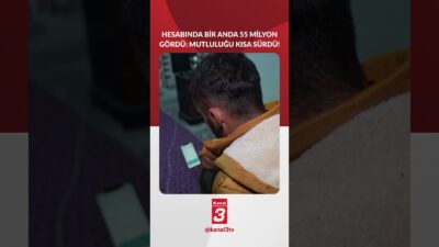 Kırıkkale’nin Keskin ilçesinde yaşayan 34 yaşındaki Adem Gürler, mobil bankacılık