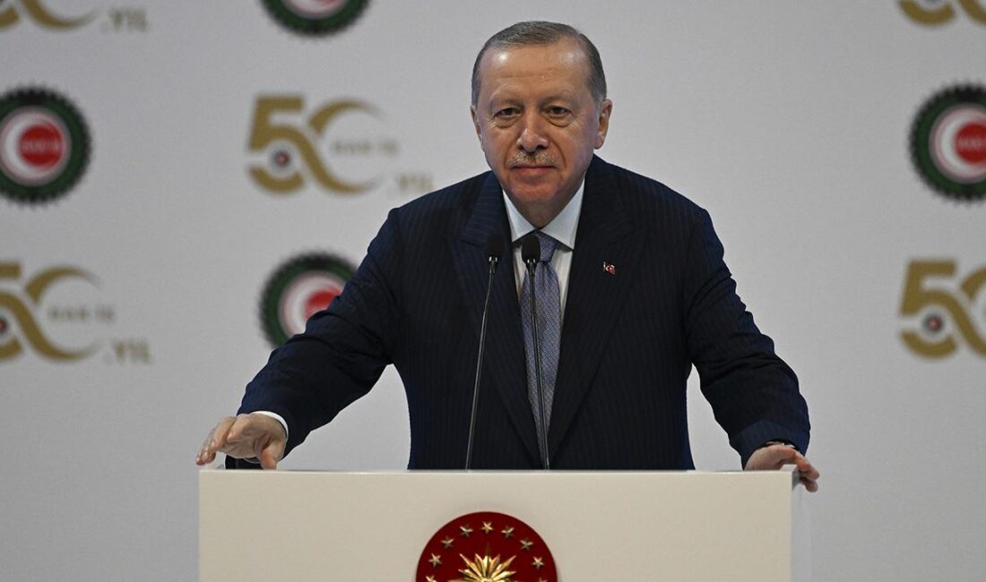 Cumhurbaşkanı Recep Tayyip Erdoğan, tek haneli enfasyon hedefine sabırla ulaşılacağını