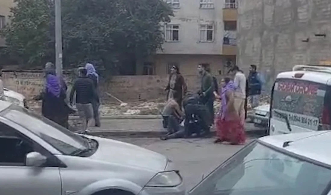 Şanlıurfa'da husumetli iki grup arasında çıkan taşlı ve sopalı kavga