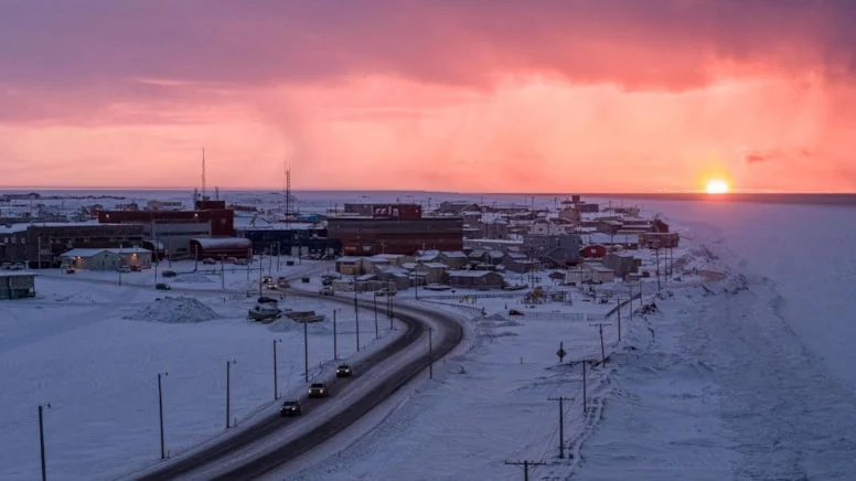 Alaska’nın en kuzeyindeki yerleşim birimi Utqiagvik, 65 gün sürecek kutup