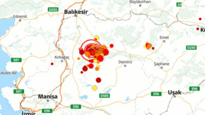 Sındırgı'da 10 Ağustos'ta meydana gelen 6,1 büyüklüğündeki depremin ardından yaklaşık