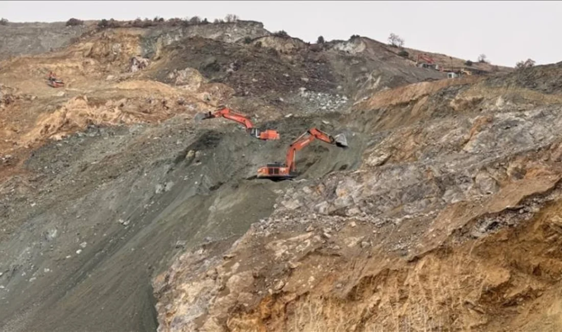 Sivas’ın Divriği ilçesinde bir demir madeni ocağında 17 Kasım’da meydana