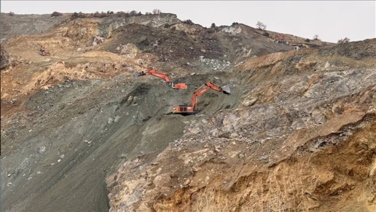 Sivas’ın Divriği ilçesinde bir demir madeni ocağında 17 Kasım’da meydana