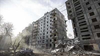 Ukrayna Devlet Acil Durum Servisi, Rusya’nın Zaporijya’ya gerçekleştirdiği saldırılarda 5