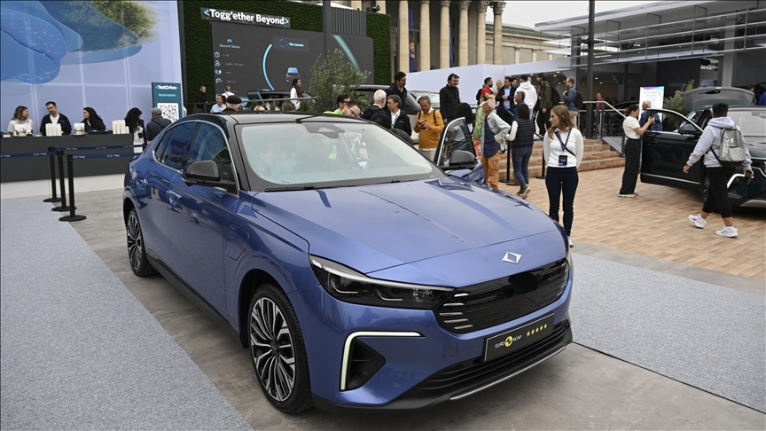 Türkiye'nin yerli otomobil markası Togg'un sedan modeli T10F, ekim ayında