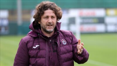 "Ben gerçekçi bir adamım" diyen Trabzonspor Teknik Direktörü Fatih Tekke,