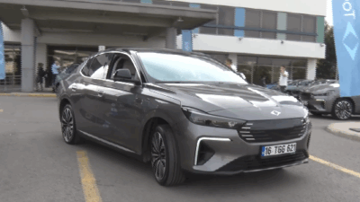 Medya mensupları ve otomotiv yazarları TOGG'un sedan modelini ilk kez