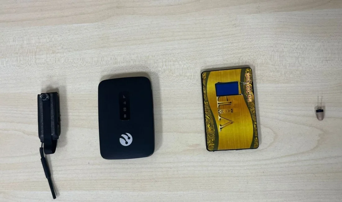 Tokat’ın Niksar ilçesinde Motorlu Taşıt Sürücüleri Kursu e-sınavına kopya düzeneğiyle