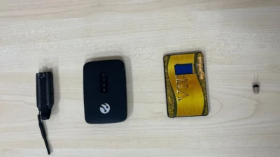 Tokat’ın Niksar ilçesinde Motorlu Taşıt Sürücüleri Kursu e-sınavına kopya düzeneğiyle