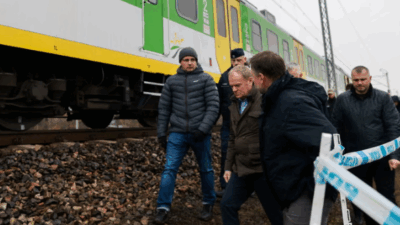 Polonya Başbakanı Donald Tusk, Ukrayna’ya yardım taşınan Varşova-Lublin demir yolu