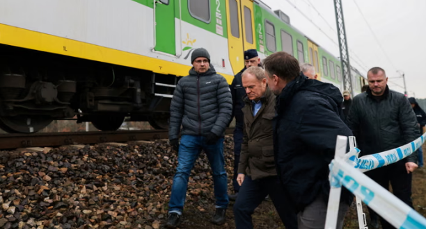 Polonya Başbakanı Donald Tusk, Ukrayna’ya yardım taşınan Varşova-Lublin demir yolu