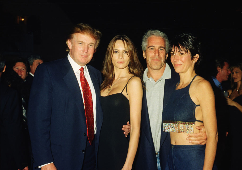  Cinsel suçlardan hüküm giyen Jeffrey Epstein'in ABD Başkanı Donald Trump
