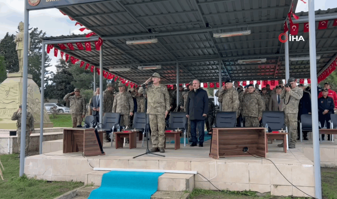 Çanakkale’de 18’inci Mekanize Piyade Tugay Komutanlığı tarafından düzenlenen Yıldırım-2025 Seferberlik