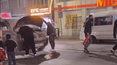 Afyonkarahisar’ın en işlek noktalarından biri olan Ambaryolu Migros kavşağında trafikte