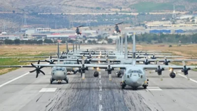 Gürcistan’da düşen C130 askeri kargo uçağı sonrası Yunan Hava Kuvvetleri’nin