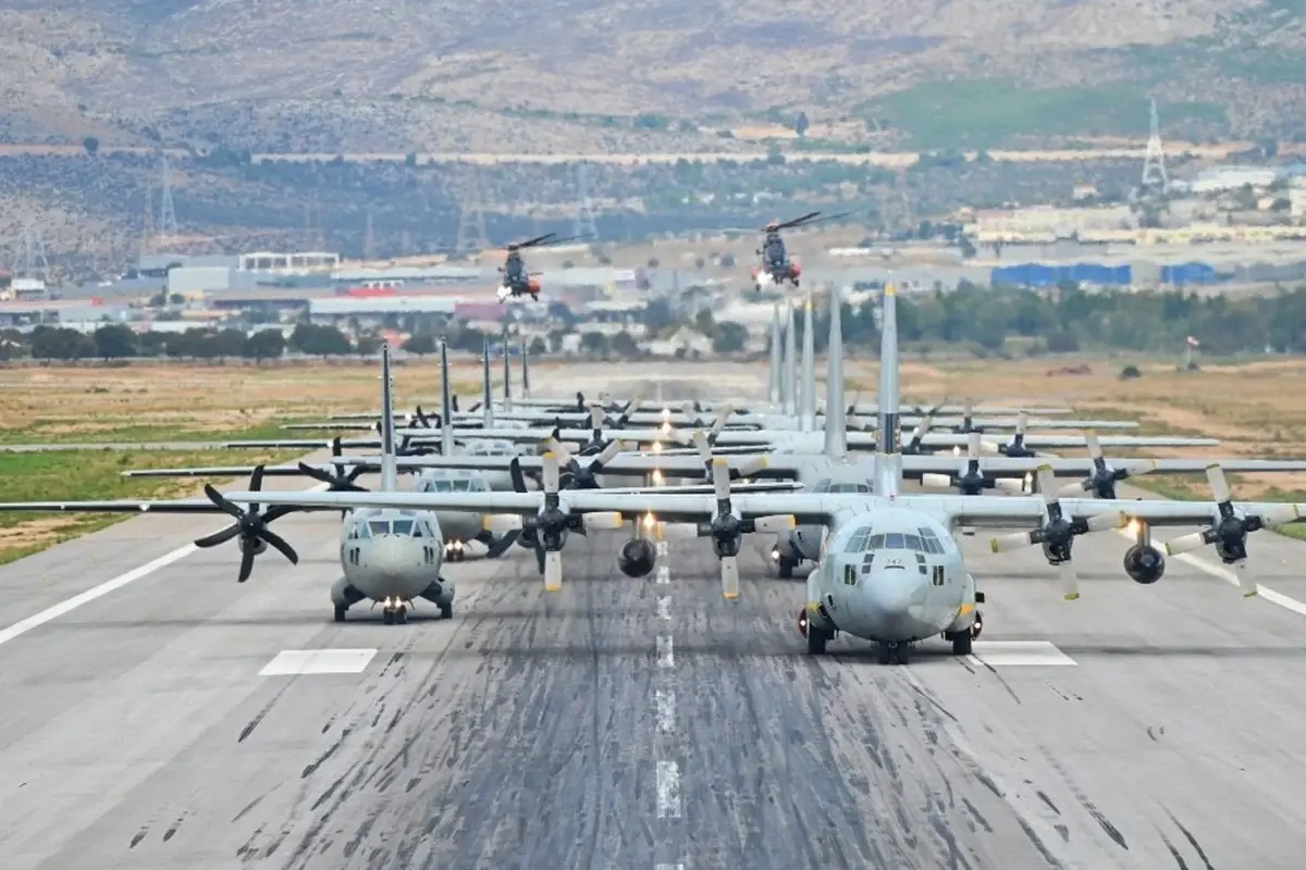 Gürcistan’da düşen C130 askeri kargo uçağı sonrası Yunan Hava Kuvvetleri’nin