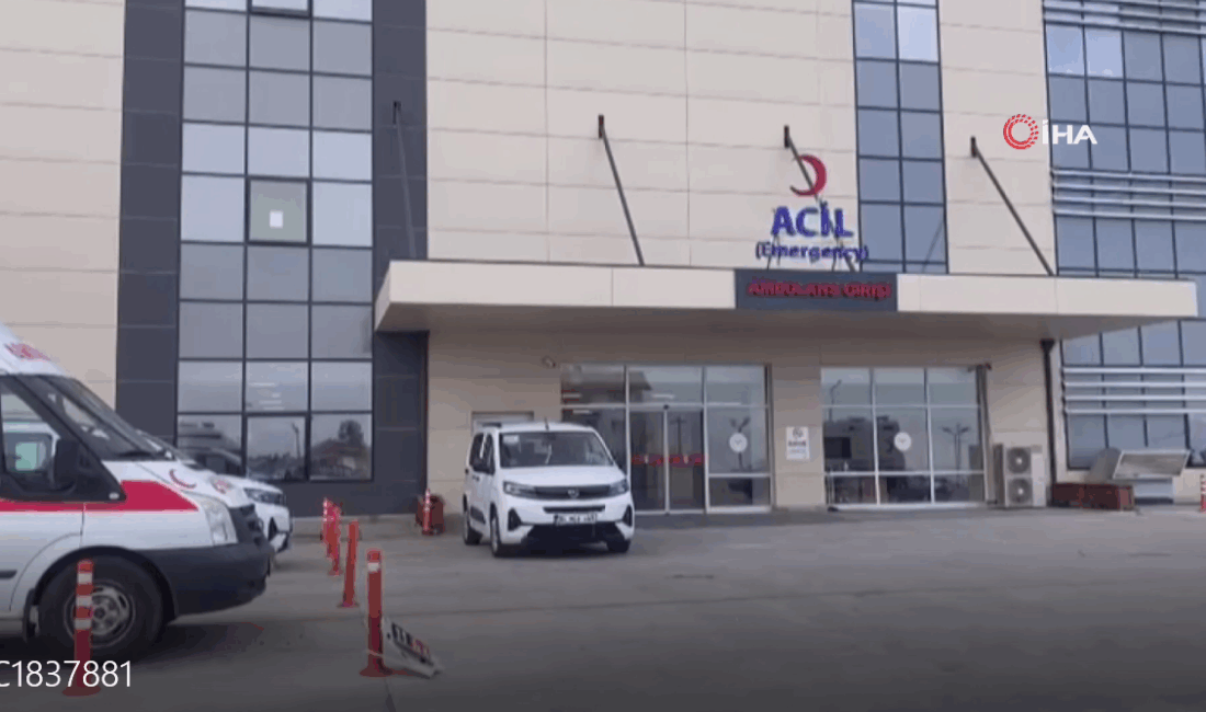 Burdur'da bir özel okulda dün öğle yemeği sonrası 33 öğrenci