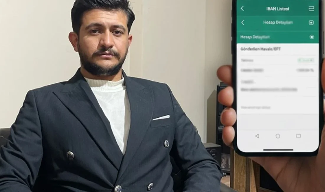 Osmaniye’de Mehmet Demir, çocukluk arkadaşına güvenerek IBAN numarasını paylaşınca dolandırıcılık